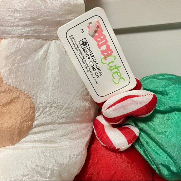 Vintage 1992 Para Cutes International Silver Co Nylon Plush Santa Claus 16” - Picture 6 of 9